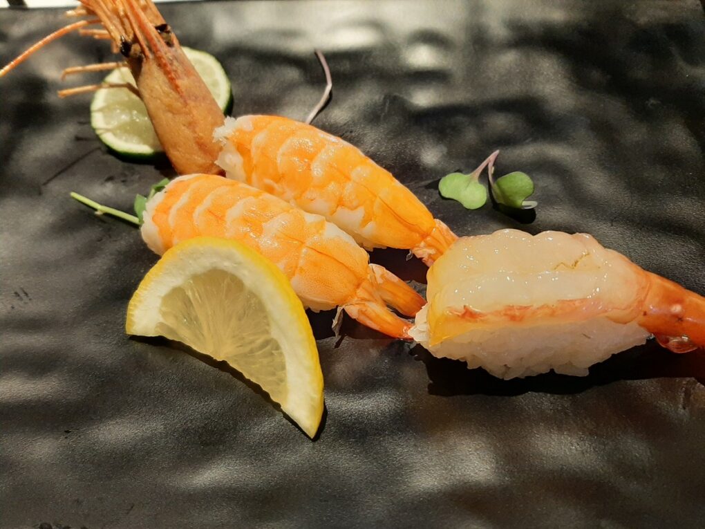Sweet Shrimp & Shrimp Nigiri